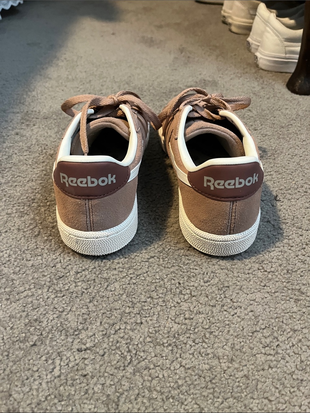 Reebok Suede Low-Top Sneakers in Blush - Picture 5 of 7